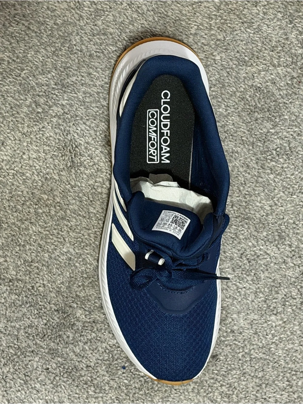 adidas Men’s Navy & White Sneakers